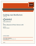 Beethoven, Ludwig van % Quintet (score & parts) - OB/BSN/3HN