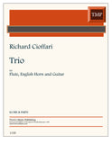 Cioffari, Richard % Trio (score & parts) - FL/EH/GUITAR