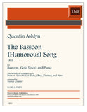 Ashlyn, Quenton % The Bassoon Song - BSN/PN or WW5 (with solo BSN)