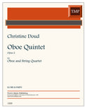 Doud, Christine % Oboe Quintet, op. 2 (score & parts) - OB/STG4