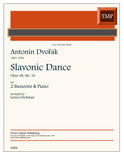 Dvorak, Antonin % Slavonic Dance, op. 46, #16 (Glickman) - 2BSN/PN