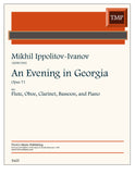 Ippolitov-Ivanov, Mikhail % An Evening in Georgia, op. 71 - FL/OB/CL/BSN/PN