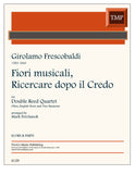 Frescobaldi, Girolamo % Fiori musicali, Ricercare dopo il Credo (score & parts) - OB/EH/2BSN