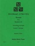 Mozart, Wolfgang Amadeus % Rondo in D Major - BSN/PN