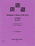 Mozart, Wolfgang Amadeus % Twelve Duets K487 (performance score) - 2BSN