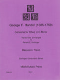 Handel, Georg Friedrich % Concerto in g minor - BSN/PN