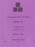 Haydn, Franz Joseph % Rondo in G Major - BSN/PN