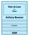 Newman, Anthony % Clair de Lune for Piano - PN SOLO [PDF]