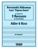 Adler & Ross % Hernando's Hideaway (score & parts)(Stickley) - 3BSN [PDF]