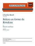 Koch, Charles % Bolero en forme de Rondeau - BSN/PN [PDF]