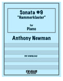 Newman, Anthony % Sonata 9 - "Hammerklavier" for Piano - PN SOLO [PDF]