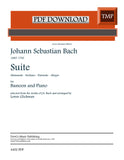 Bach, J.S. % Suite (Glickman) - BSN/PN [PDF]