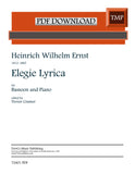 Ernst, Heinrich Wilhelm % Elegie Lyrica - BSN/PN [PDF]