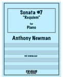 Newman, Anthony % Sonata 7 - "Requiem" for Piano - PN SOLO [PDF]