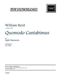 Byrd, William % Quomodo Cantabimus (score & parts) - 8BSN [PDF]