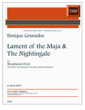 Granados, Enrique % Lament of the Maja & the Nightingale (score & parts) - WW8