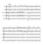 Ponchielli, Amilcare % Dance of the Hours (score & parts) - WW5