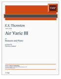 Thornton, E.S. % Air Varie III - BSN/PN