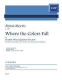 Morris, Alyssa % Where the Colors Fall - DBL WW5