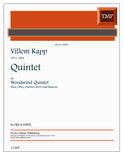 Kapp, Villem % Quintet (score & parts) - WW5