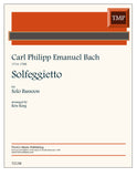 Bach, C.P.E. % Solfeggietto (King) - SOLO BSN