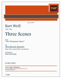 Weill, Kurt % Three Scenes from "The Threepenny Opera" (score & parts) - WW5