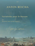 Reicha, Anton % Variations pour le Basson (score & parts) - BSN/STG4