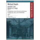 Haydn, Michael % Quartet in C Major (study score) - EH/VLN/CEL/KB