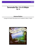 Brahms, Johannes % Serenade No. 2 in A, op; 16 (Popkin) (score & parts) - DBLWW5/CBSN