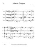 Harris, Truman % Maple Dances (score & parts) - 4BSN