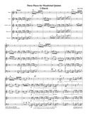 Otsa, Harri % Three Pieces (score & parts) - WW5