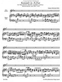 Bach, J.S. % Concerto in A Major, BWV 1055 - OBd'AMORE/PN or OB/PN