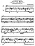 Bach, J.S. % Concerto in A Major, BWV 1055 - OBd'AMORE/PN or OB/PN