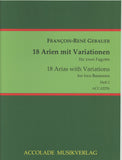 Gebauer, François René % 18 Airs Varies, V2 (7-12) (score & parts) - 2BSN