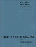 Weber, Carl Maria von % Andante e Rondo Ongarese, op. 35 (score & parts) - BSN/STG4