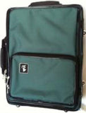 Bonna % Clarinet Double Case, cordura, dark green