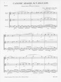 Mozart, Wolfgang Amadeus % Canonic Adagio K484d (Score & Parts)-2CL/BSN