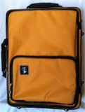 Bonna % Clarinet Double Case, cordura, yellow