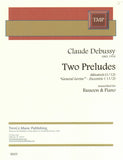 Debussy, Claude % Two Preludes - BSN/PN