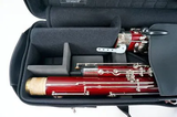 Bonna % Bassoon Case MB2 rectangular, cordura, burgundy