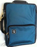 Bonna % Clarinet Double Case, cordura, turquoise